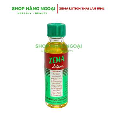 Zema lotion 15ml - Vảy nến, viêm da, eczema