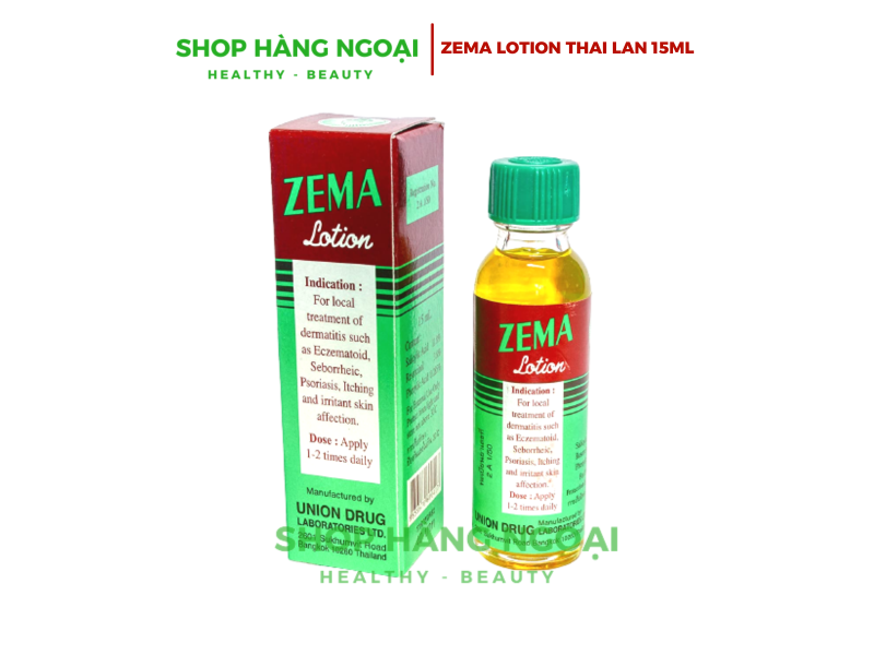 Zema lotion 15ml - Vảy nến, viêm da, eczema