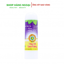 Ống hít sao vàng - giúp thông mũi