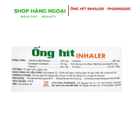 Ống hít Inhaler Pharmedic- Giúp thông mũi