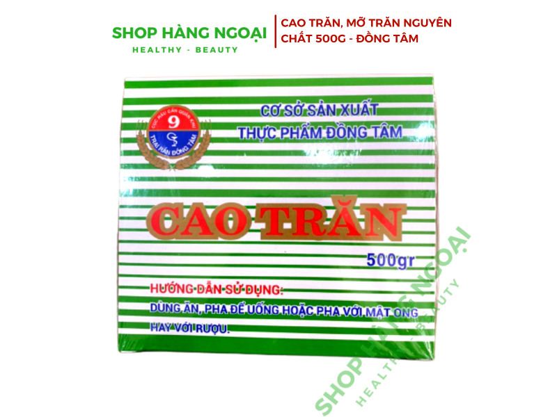 Cao trăn nguyên chất Đồng Tâm 500g