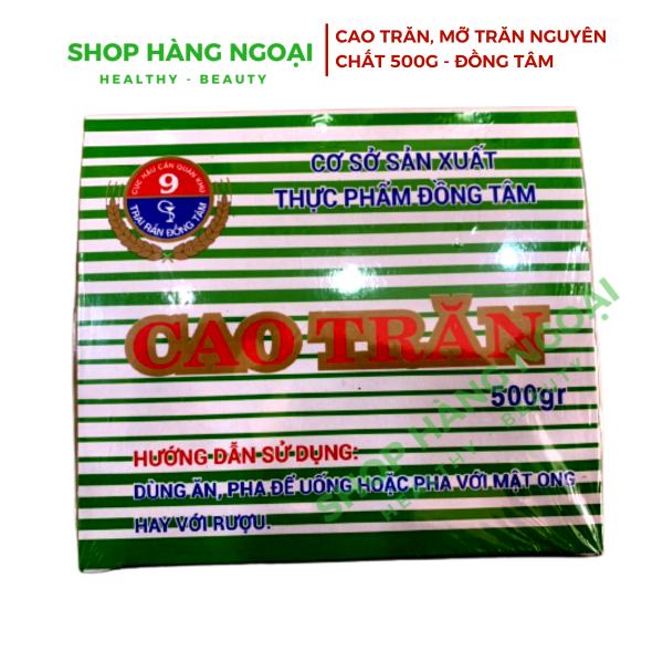 Cao trăn nguyên chất Đồng Tâm 500g