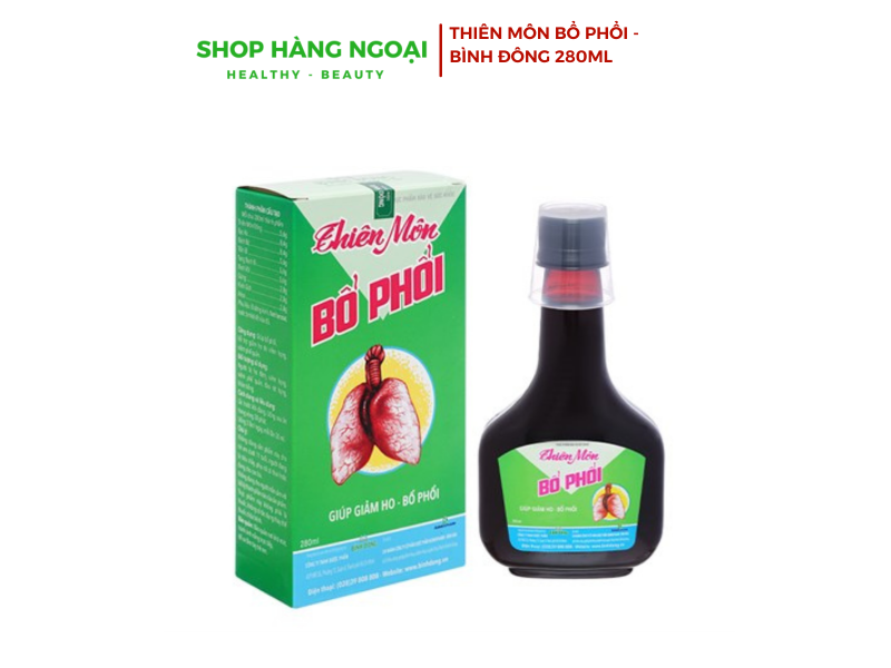 Thiên Môn Bổ Phổi - Giúp giảm ho, bổ phổi - 280ml