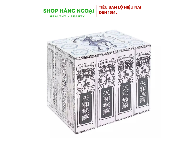 Tiêu ban lộ Nai Đen 15ml - Lốc 12 chai