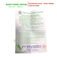Thuốc Toan Thống Linh 20 viên