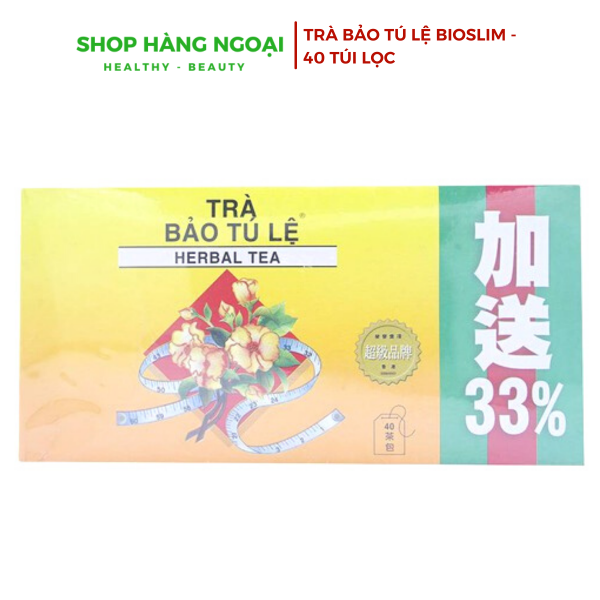 Trà giảm cân Bảo Tú Lệ Bioslim 40 gói / hộp