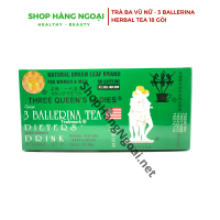 TRÀ BA CÔ GÁI - 3 BALLERINA HERBAL TEA 18 GÓI