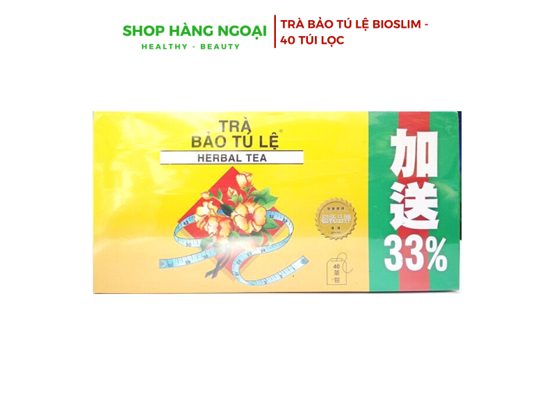 Trà giảm cân Bảo Tú Lệ Bioslim 40 gói / hộp