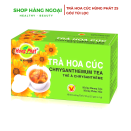 Trà hoa cúc Hùng Phát 25 gói - Chrysathemun tea