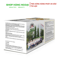 Trà gừng túi lọc Hùng Phát 25 túi - Ginger Tea