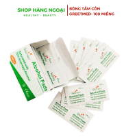 Bông tẩm cồn Greetmed (100 miếng)