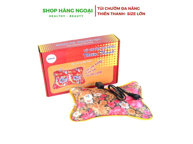 Túi chườm điện nóng lạnh Thiên Thanh cỡ lớn - giao màu ngẫu nhiên