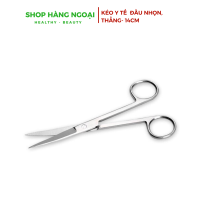 Kéo y tế thẳng  đầu nhọn 14cm - Có xuất VAT