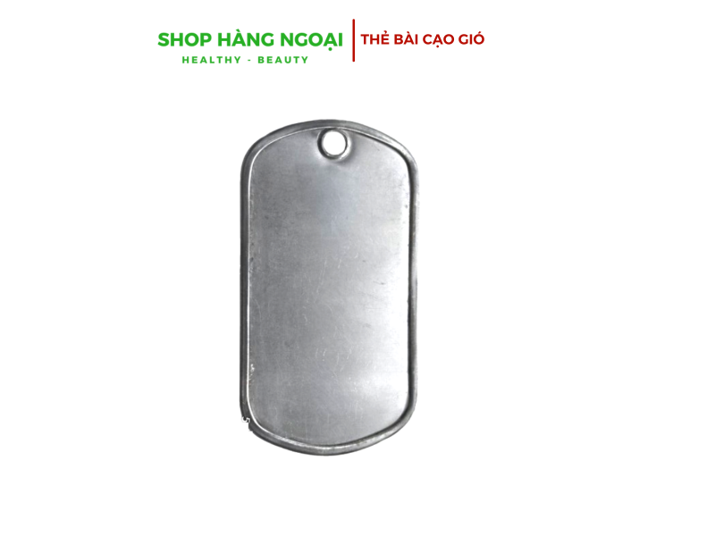 Thẻ bài cạo gió inox